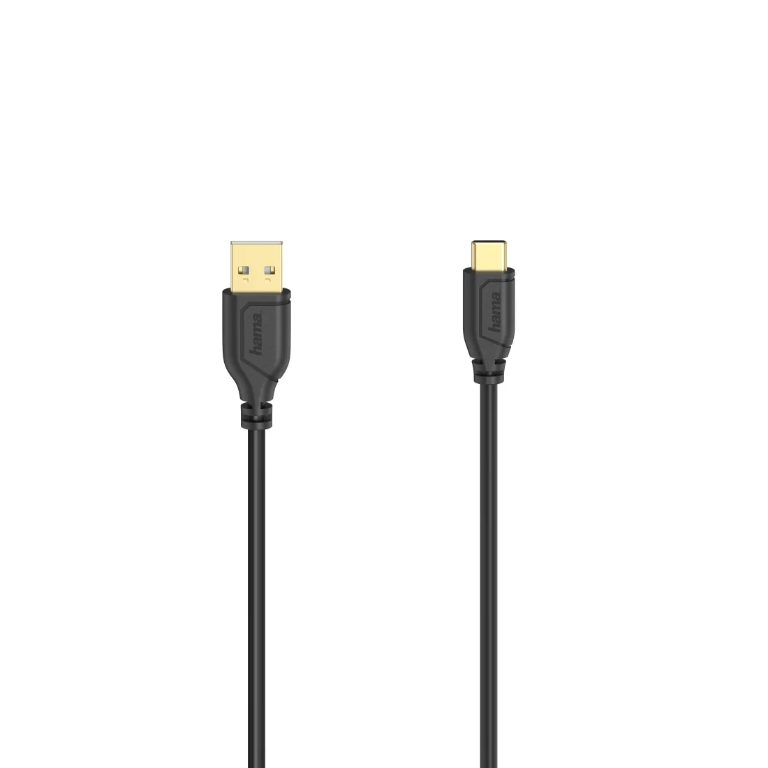 Hama 00200634 USB Kabel USB 2.0 0,75 m USB A USB C 0,48 Gbit/s Schwarz
