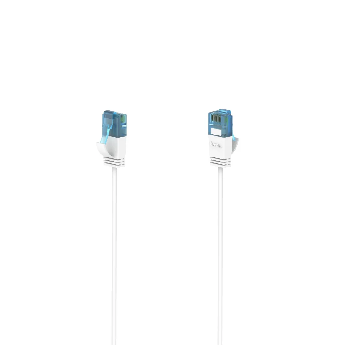 Hama Flexi-Slim Netzwerkkabel Weiß 3 m Cat6a U/UTP (UTP)