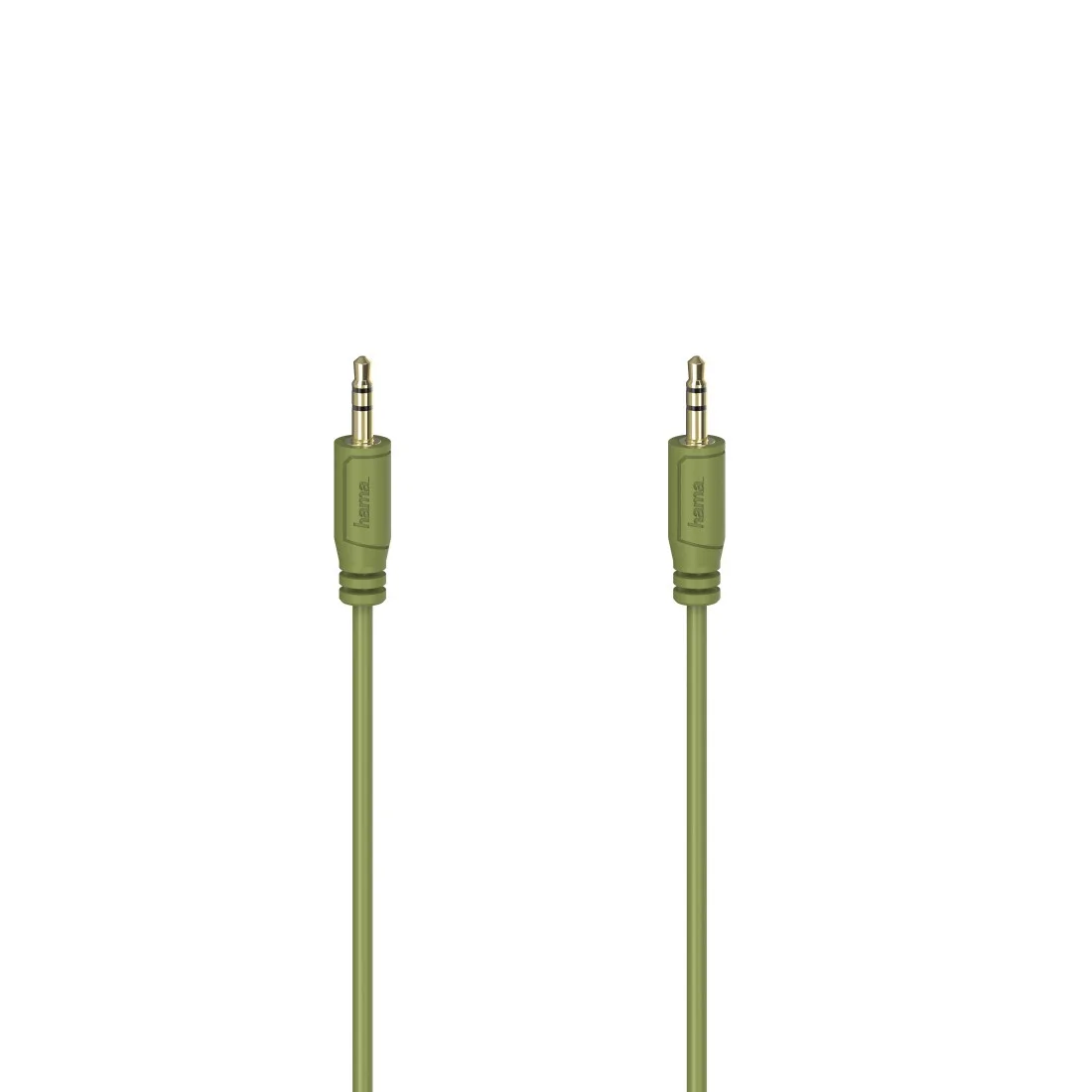 Hama Flexi-Slim Audio-Kabel 0,75 m 3.5mm Grün