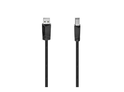 Hama 00200602 USB Kabel USB 2.0 1,5 m USB A USB B 0,48 Gbit/s Schwarz