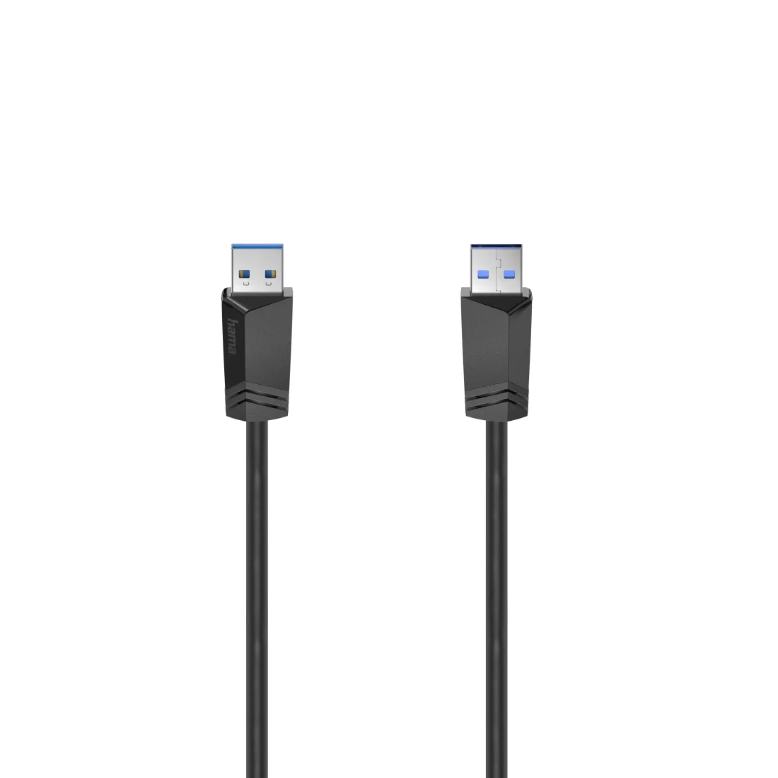 Hama 00200624 USB Kabel 1,5 m USB A 5 Gbit/s Schwarz