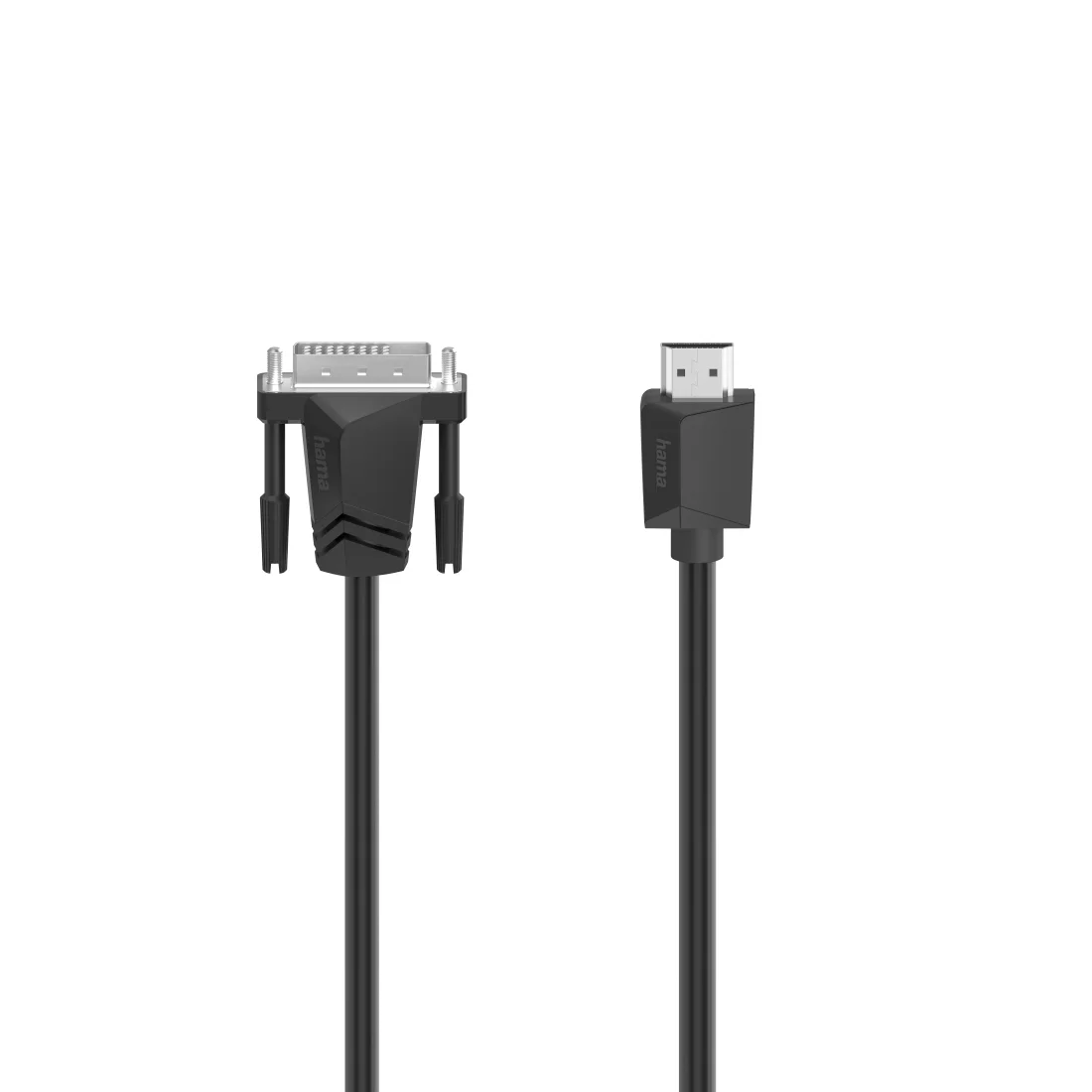 Hama 00200716 DVI-Kabel 3 m DVI-D HDMI Typ A (Standard) Schwarz