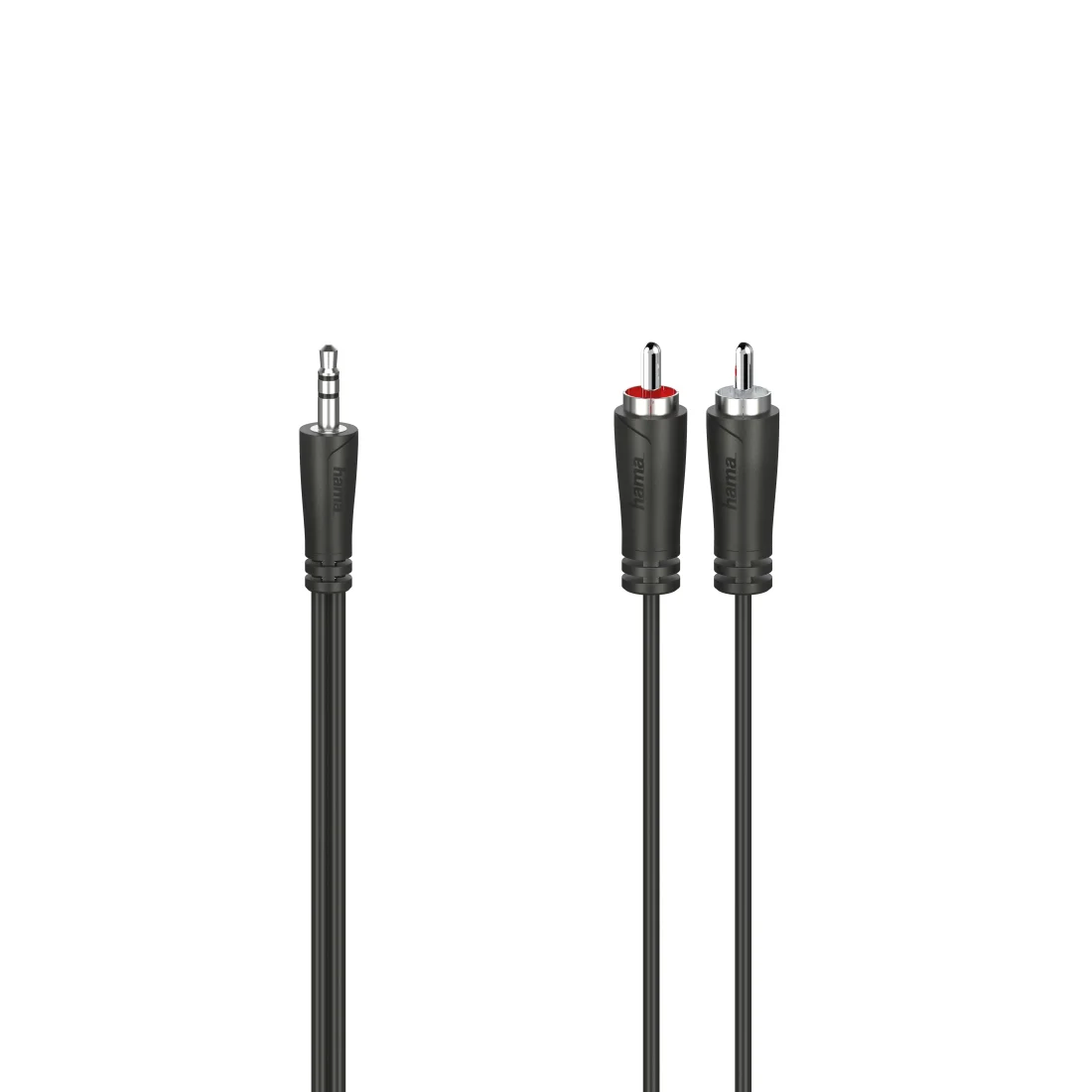 Hama 00200720 Audio-Kabel 1,5 m 3.5mm 2 x RCA Schwarz