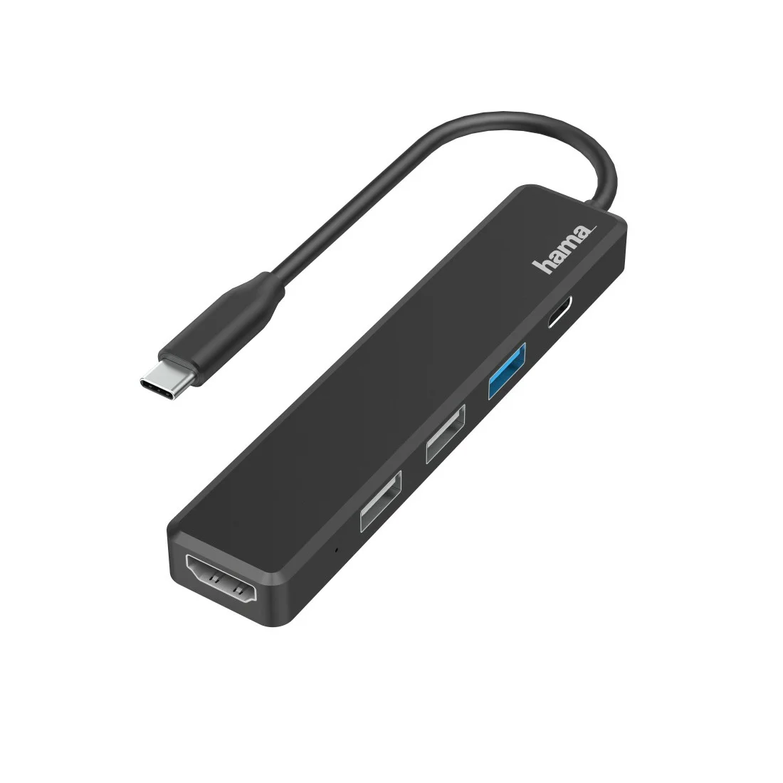 Hama 00200117 laptop-dockingstation & portreplikator USB 2.0 Schwarz