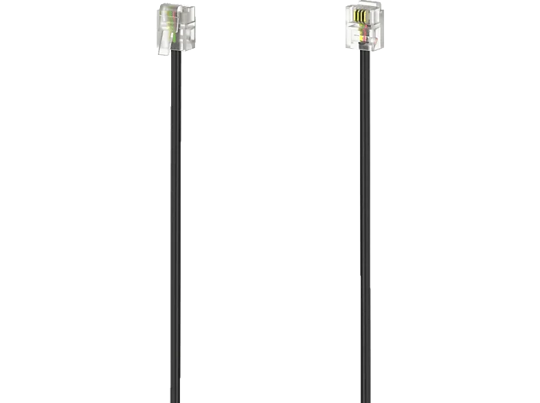 HAMA Stecker 6p4c auf 6p4c, Modularkabel, 3 m