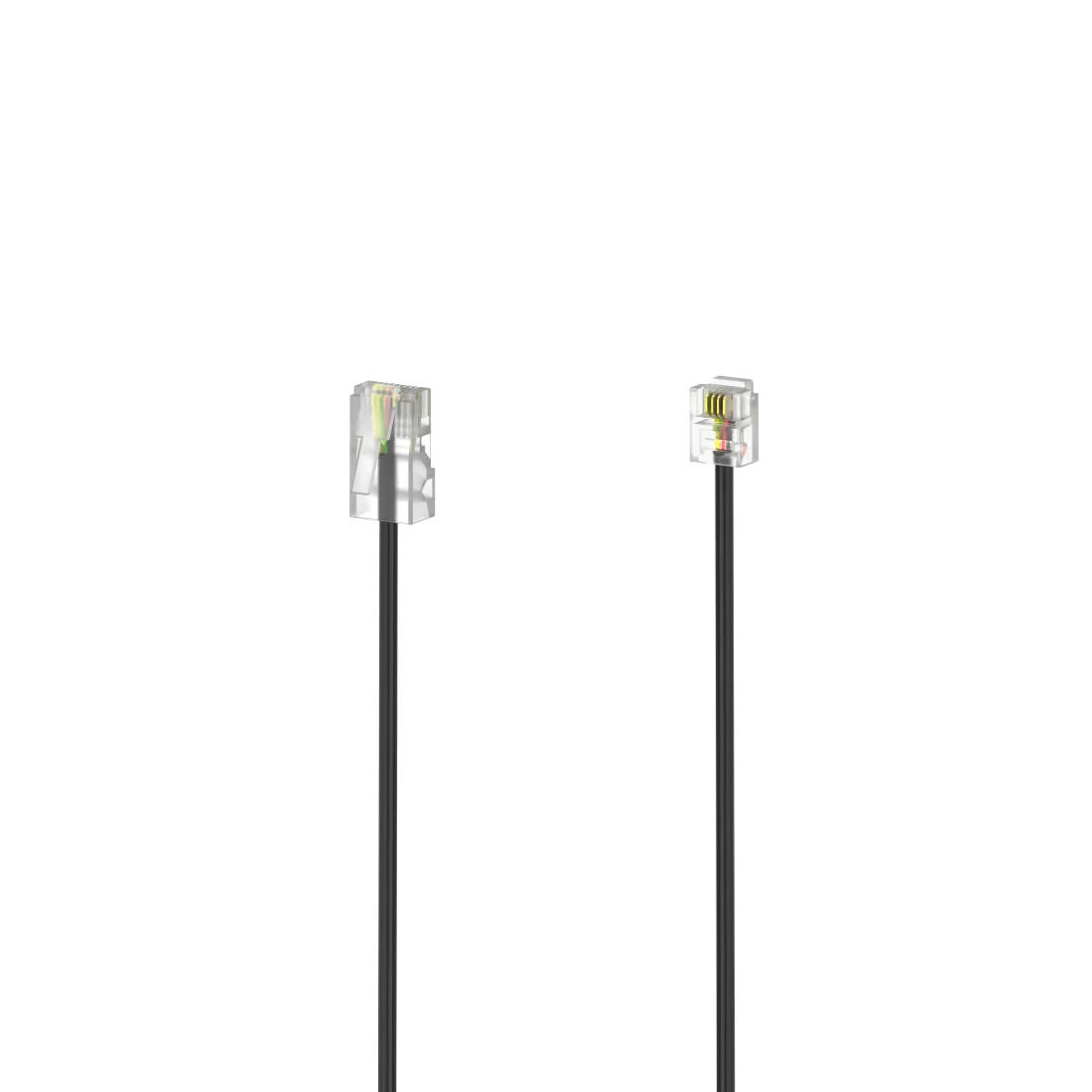 Hama 00201141 Telefonkabel 3 m Schwarz