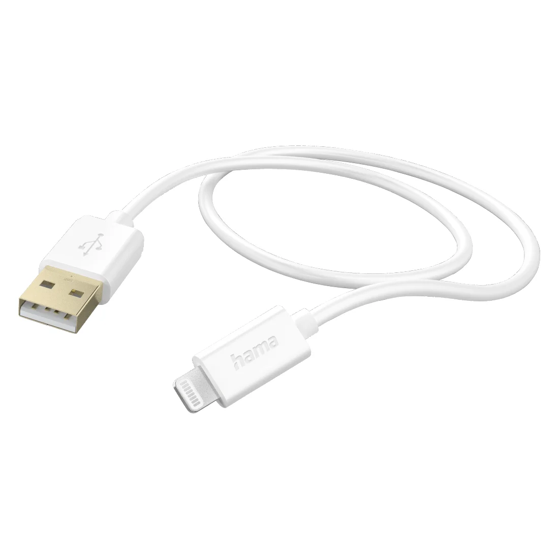 Hama 00201581 Lightning-Kabel 1,5 m Weiß