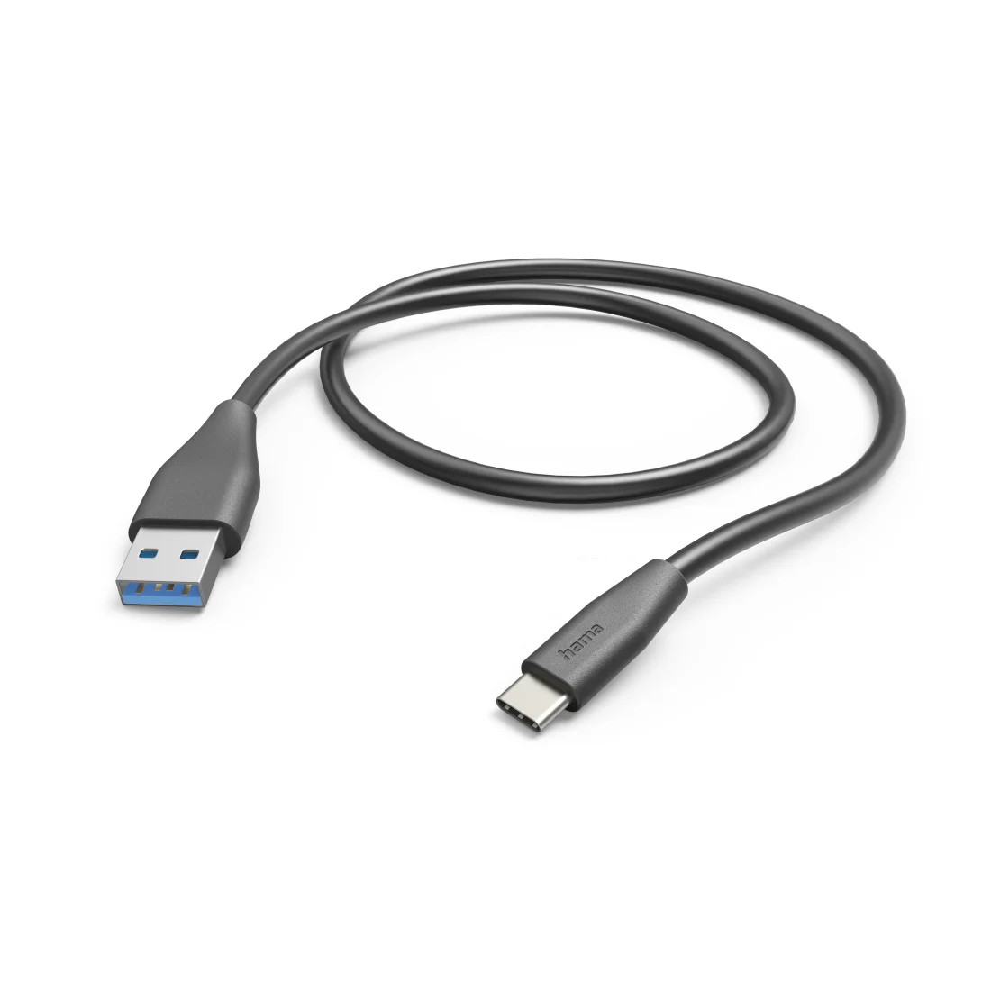 Hama 00201595 USB Kabel USB 2.0 1,5 m USB A USB C 0,48 Gbit/s Schwarz