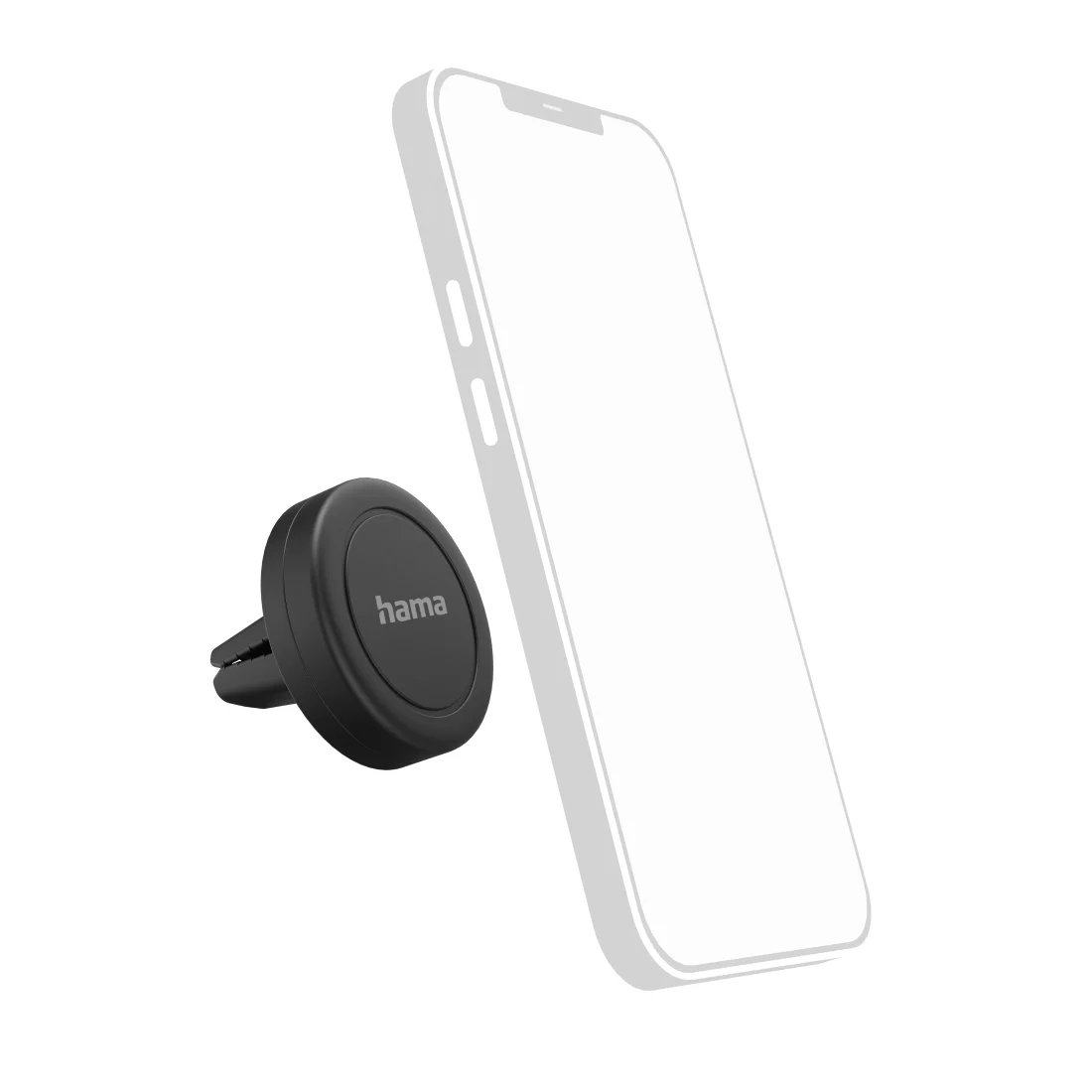Hama Magnet Passive Halterung Handy/Smartphone Schwarz
