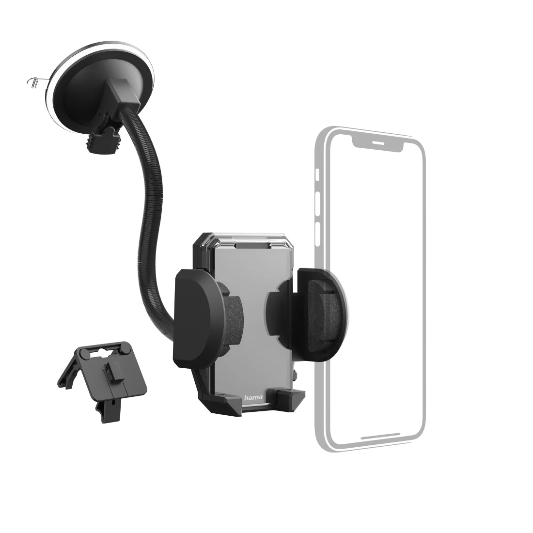 Hama Multi Handy/Smartphone Schwarz