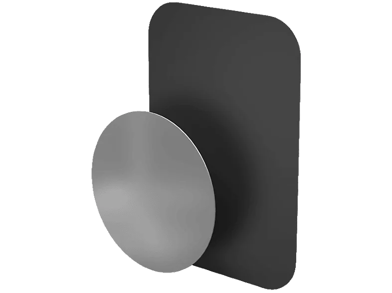 HAMA Auto-Handyhalterung "Magnet" Ersatz-Metallplatten, Silber