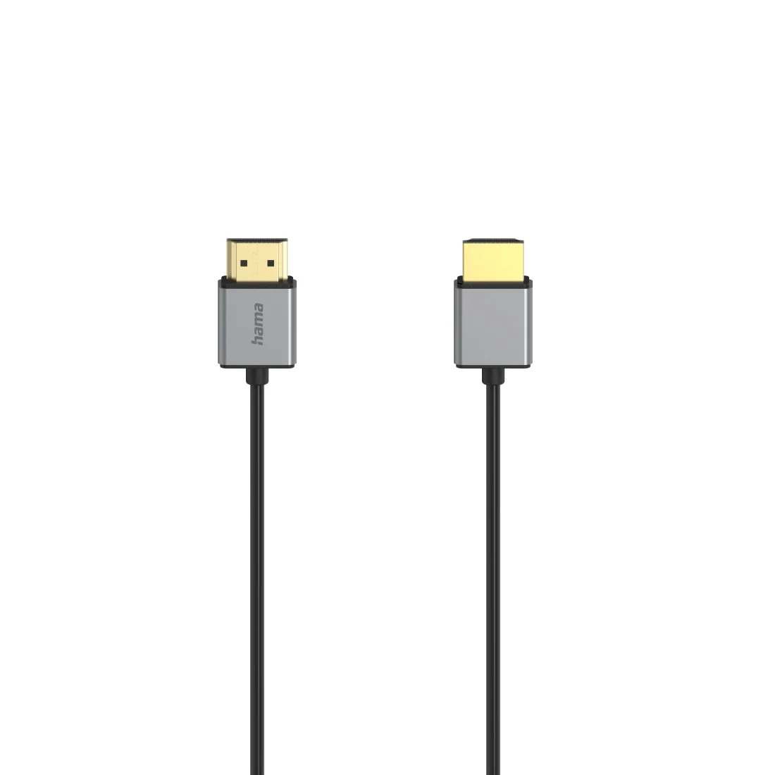 Hama 00205449 HDMI-Kabel 1,5 m HDMI Typ A (Standard) Schwarz, Grau