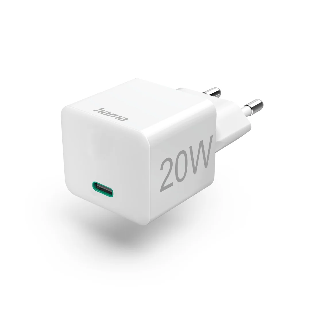Hama 00125128 Ladegerät für Mobilgeräte Smartphone, Tablets Weiß AC Schnellladung Drinnen