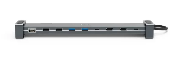 Hama Connect2Office Basic Kabelgebunden USB 3.2 Gen 1 (3.1 Gen 1) Type-C Anthrazit, Grau