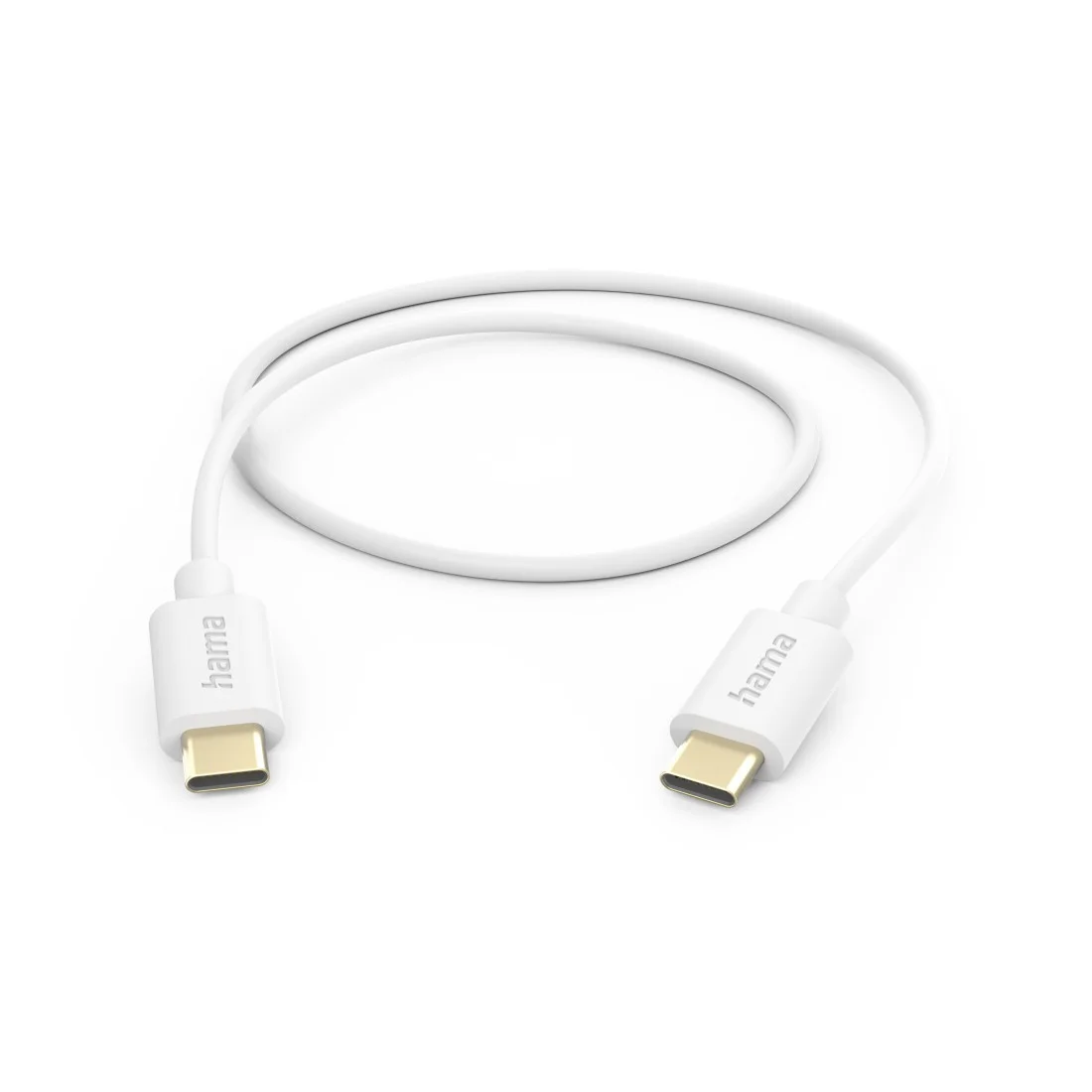 Hama 00201590 USB Kabel USB 2.0 1 m USB C 0,48 Gbit/s Weiß