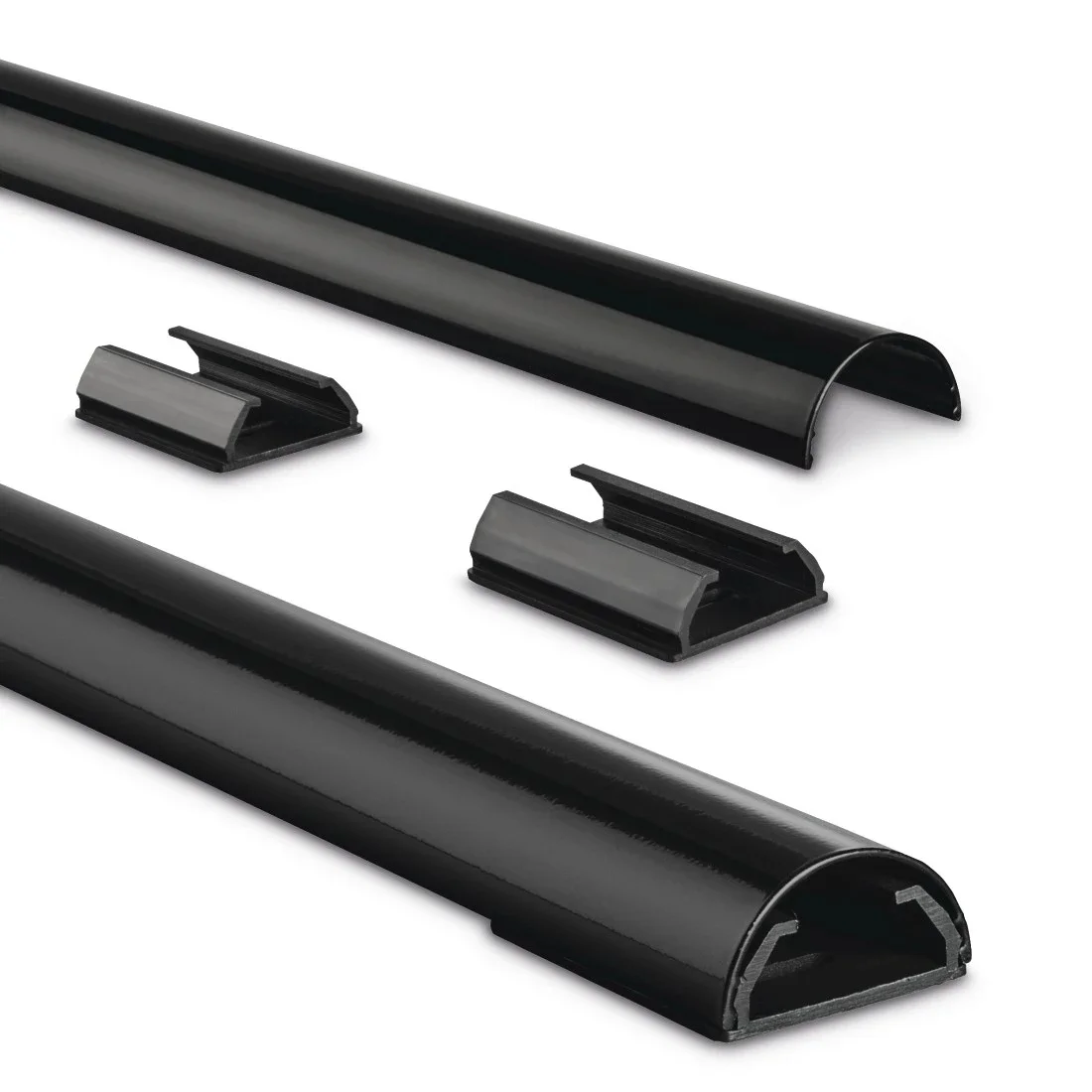 Hama 00220990 Kabel-Organizer Universal Kabelkanal Schwarz 1 Stück(e)