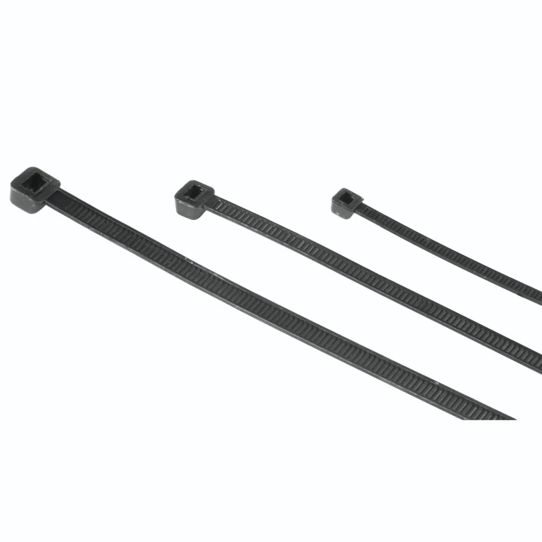 Hama 00221002 Kabelbinder Kabelbinder mit Klettverschluss Kunststoff Schwarz 150 Stück(e)