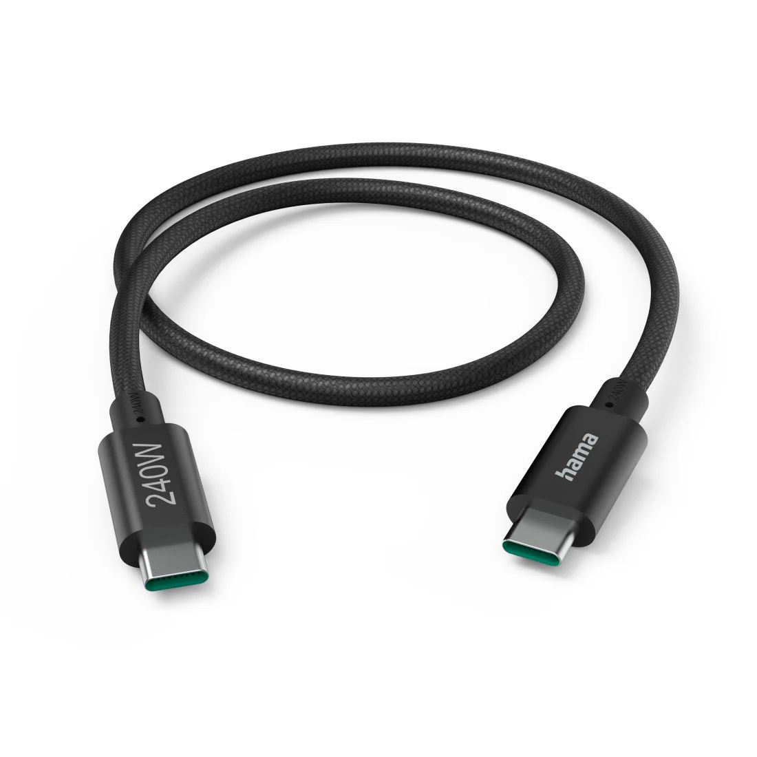 Hama Full-Featured USB Kabel USB 3.2 Gen 1 (3.1 Gen 1) 1,5 m USB C 5 Gbit/s 240 W Schwarz