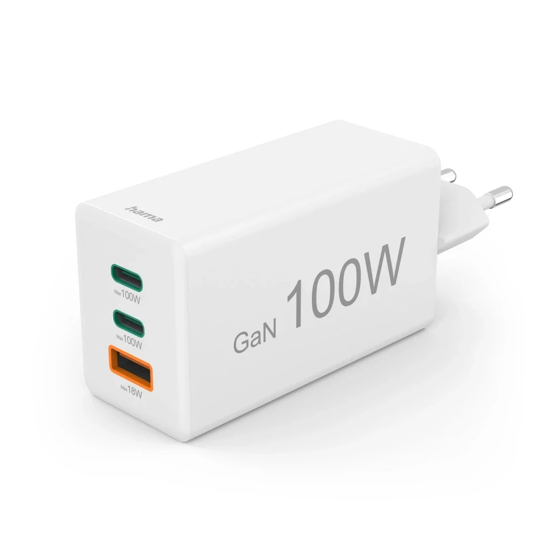 Hama 00125140 Ladegerät für Mobilgeräte Universal Weiß AC Schnellladung Drinnen