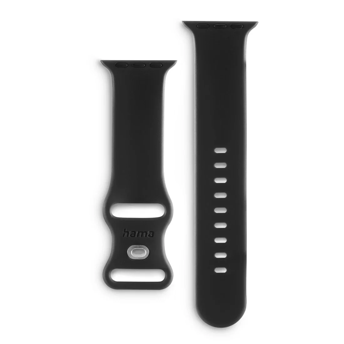 Hama 00215632 Intelligentes tragbares Accessoire Band Schwarz Silikon