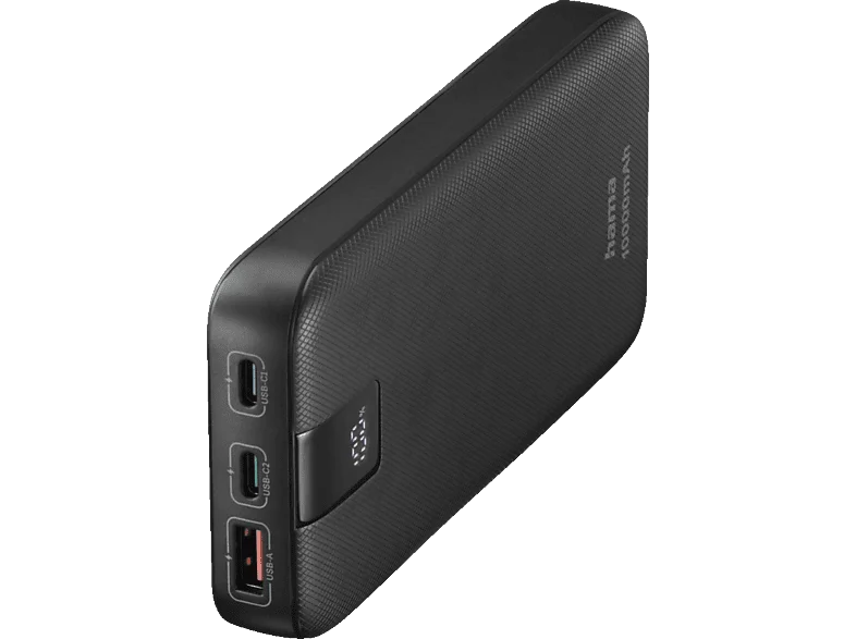 HAMA Powerpack PD 10 Powerbank 10000 mAh Grau
