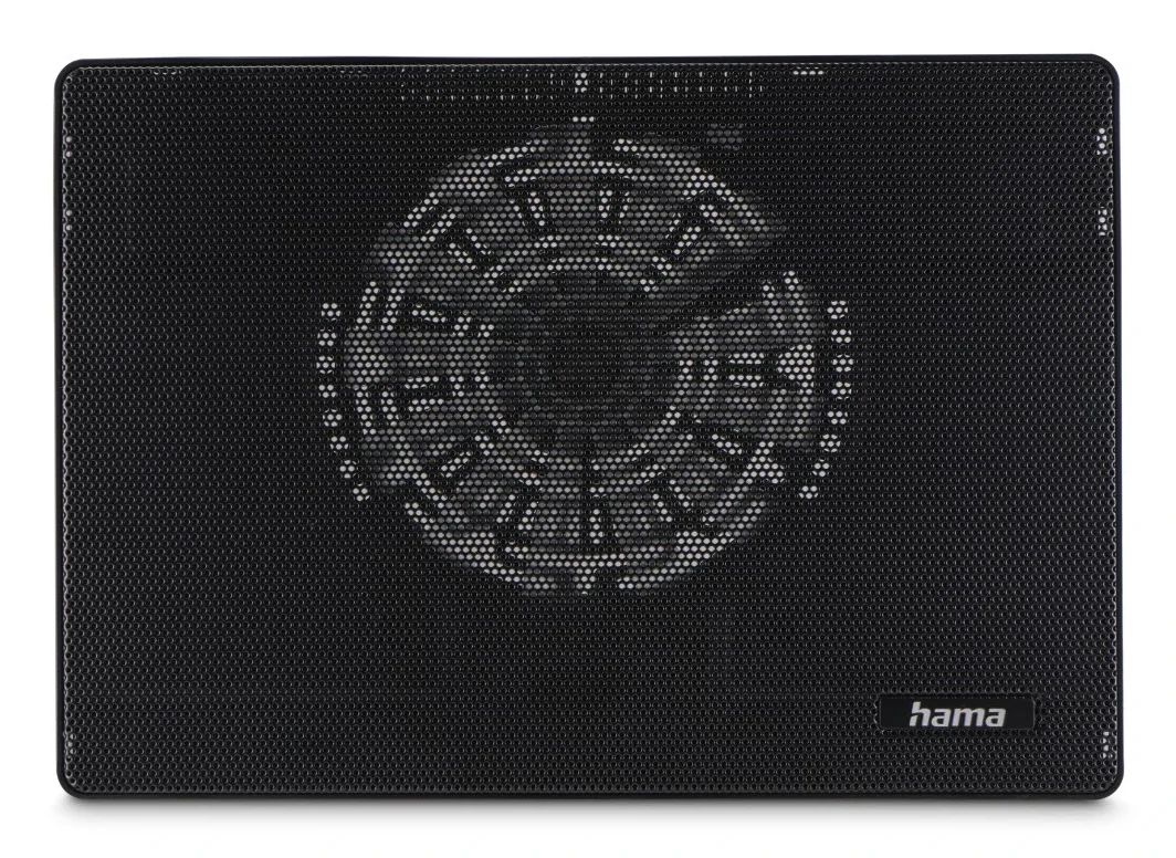 Hama Slim Llaptop-Kühlpad 39,6 cm (15.6") Schwarz
