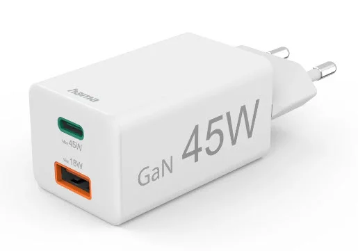Hama 00201993 Ladegerät für Mobilgeräte Handy, Laptop, Smartphone, Tablets Weiß AC Schnellladung Drinnen