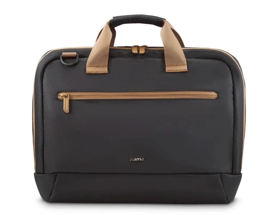 Hama 00222053 Laptoptasche 41,1 cm (16.2") Trolley-Koffer Beige, Schwarz