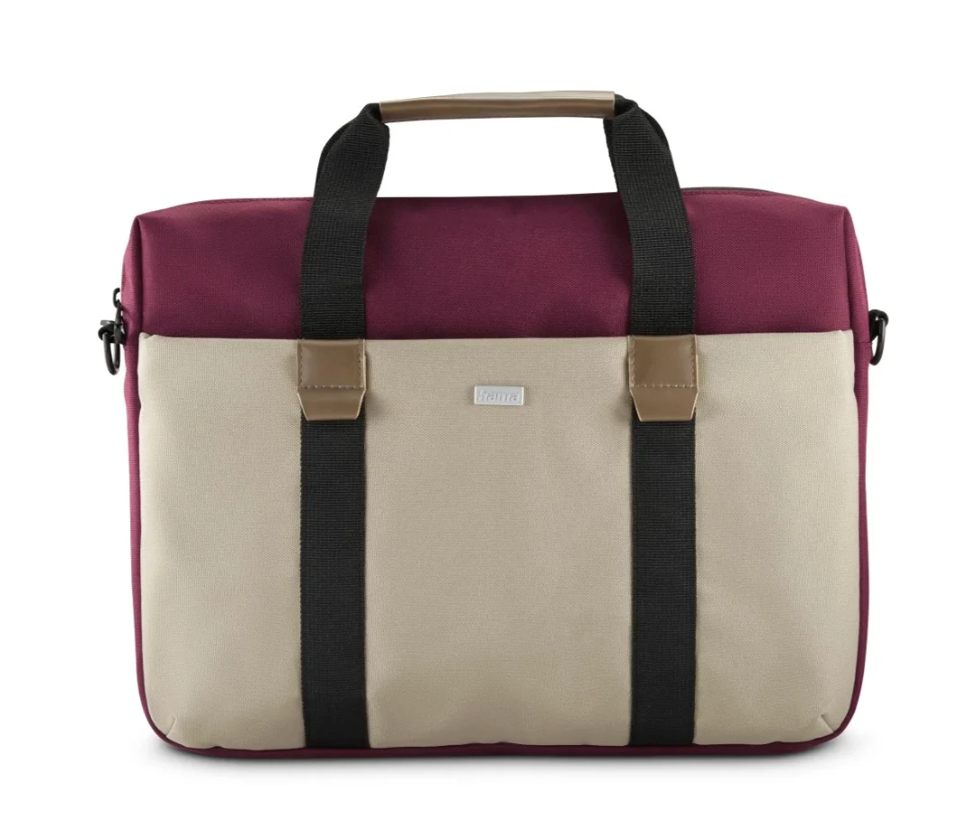 Hama 00222059 Laptoptasche 35,8 cm (14.1") Trolley-Koffer Beige, Rot