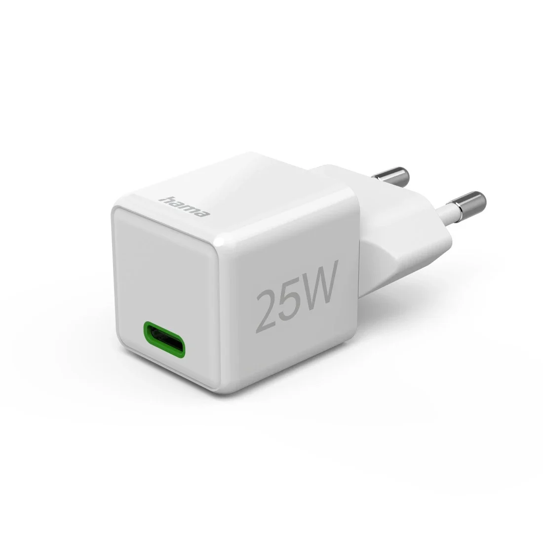 Hama 00201981 Ladegerät für Mobilgeräte Kopfhörer, Powerbank, Smartphone, Tablets Weiß AC Schnellladung Drinnen