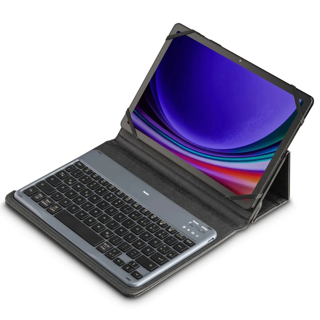 Hama Travel 500 27,9 cm (11") Folio Schwarz, Grau