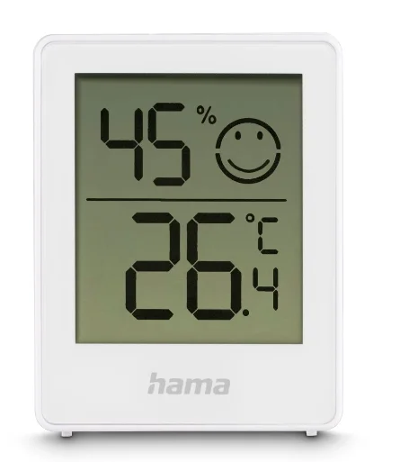 Hama 00222233 Digitale Wetterstation Weiß Akku