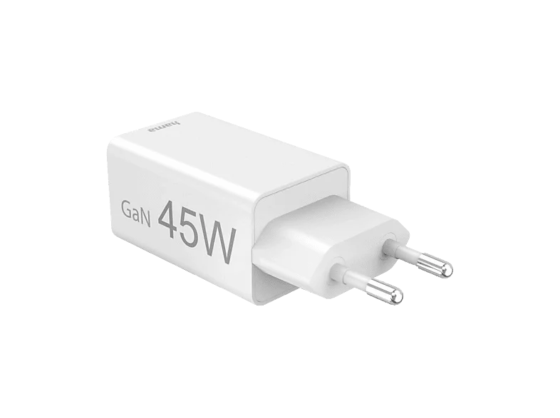 HAMA USB-C Mini-Ladegerät Universal, Weiß