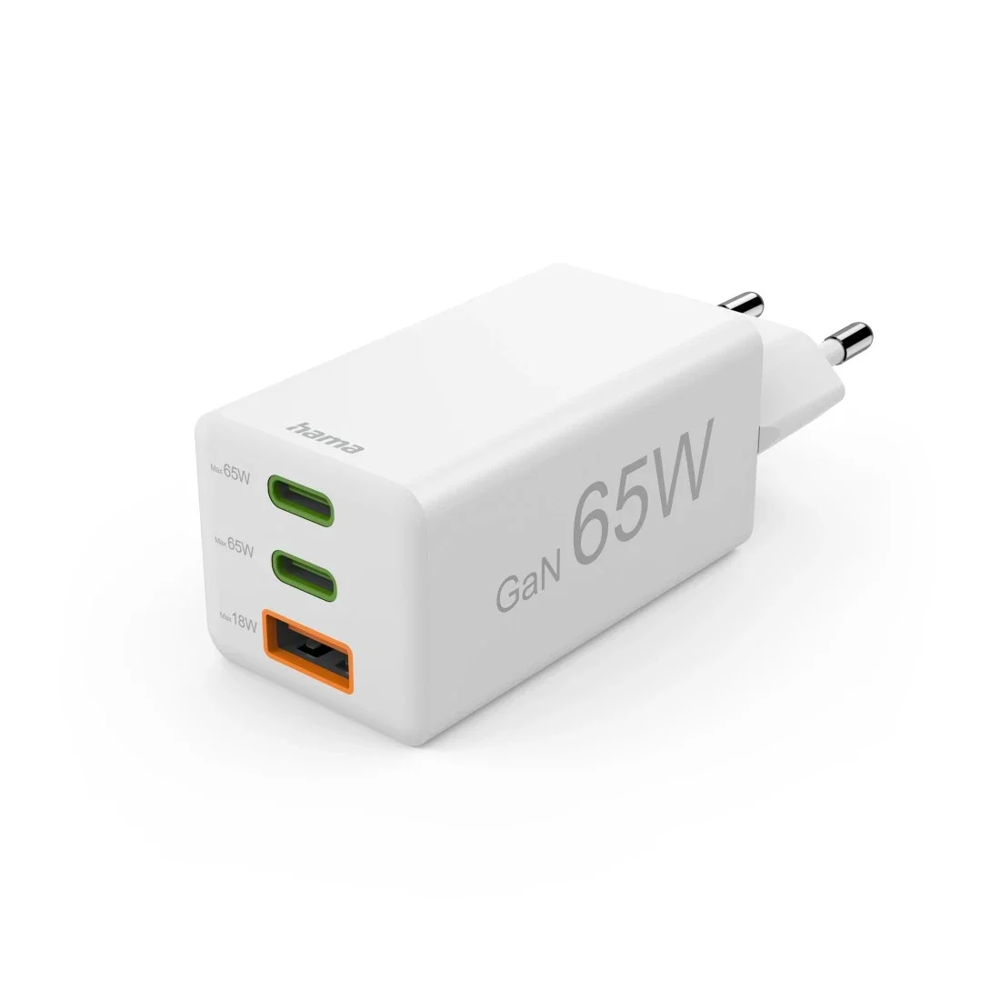Hama 00125142 Ladegerät für Mobilgeräte Universal Weiß AC Schnellladung Drinnen
