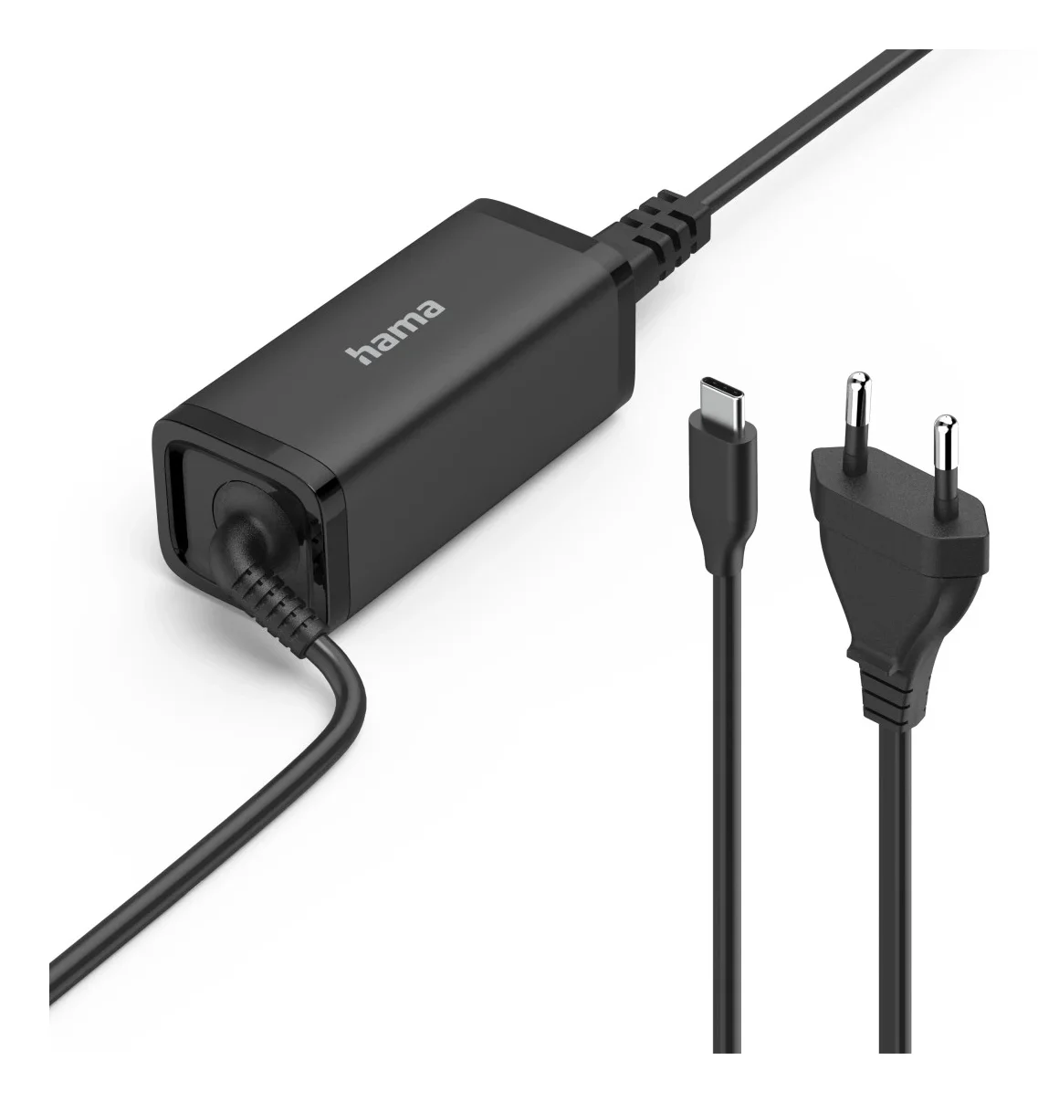 Hama 00200023 Netzteil & Spannungsumwandler Drinnen 65 W Schwarz