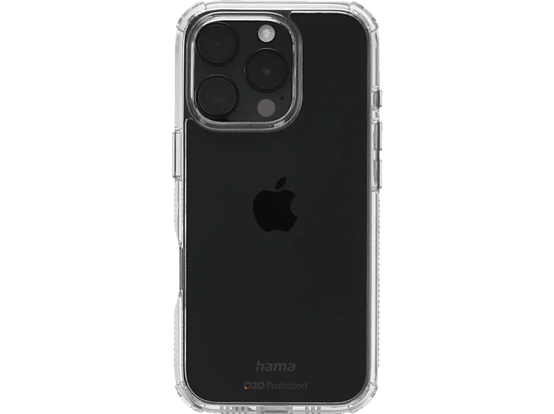 HAMA Extreme Protect, Backcover, Apple, Phone 16 Pro, Transparent