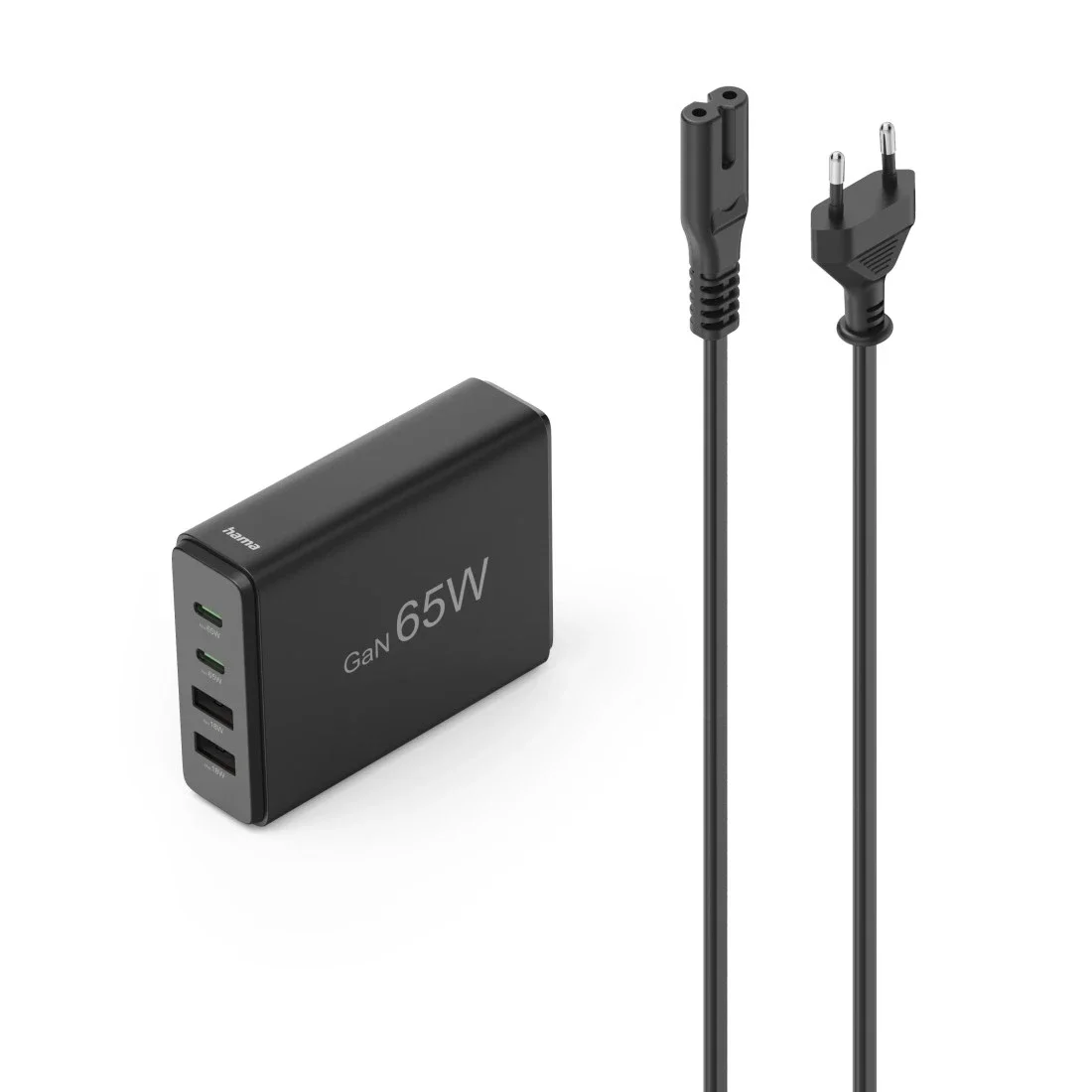Hama 00201979 Ladegerät für Mobilgeräte Laptop, Powerbank, Smartphone, Tablets Schwarz AC Schnellladung Drinnen
