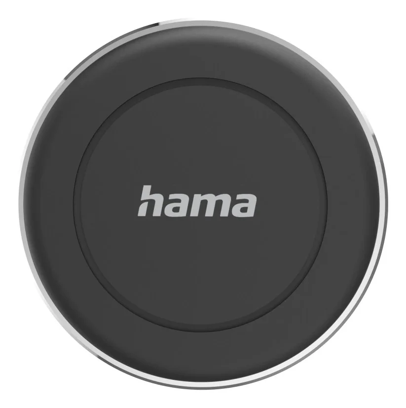 Hama Magnet Passive Halterung Handy/Smartphone Schwarz, Silber