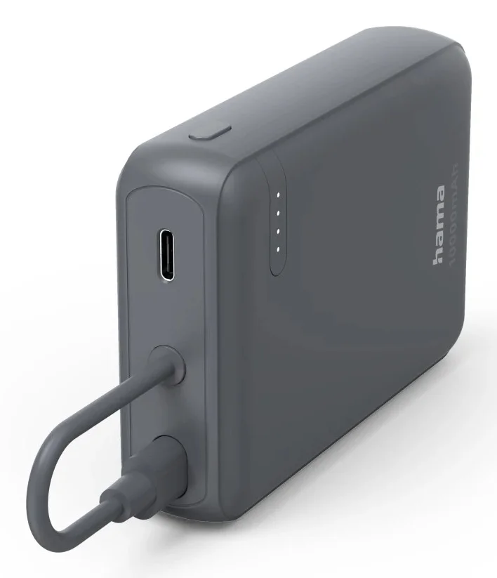Hama Travel Lithium Polymer (LiPo) 10000 mAh Anthrazit