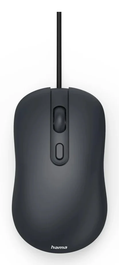 Hama CM-200 Maus Büro Beidhändig USB Typ-A Optisch 1600 DPI