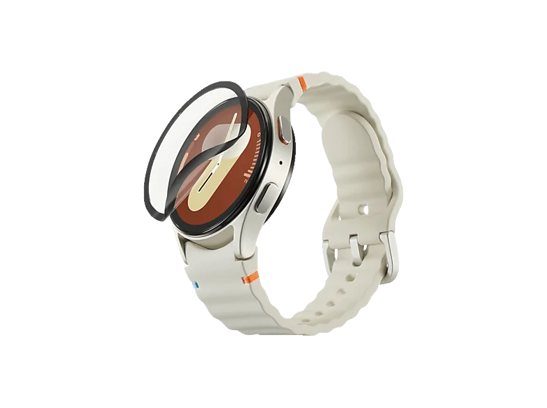 HAMA Super Hybrid für Galaxy Watch8 Classic, 46 mm, Displayschutzglas, Transparent