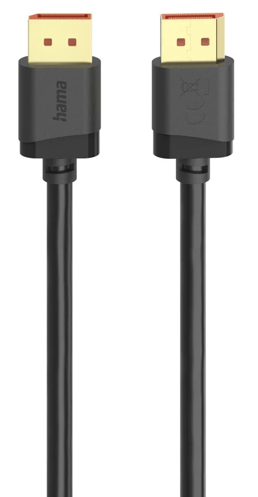 Hama 00202010 DisplayPort-Kabel 2 m Schwarz