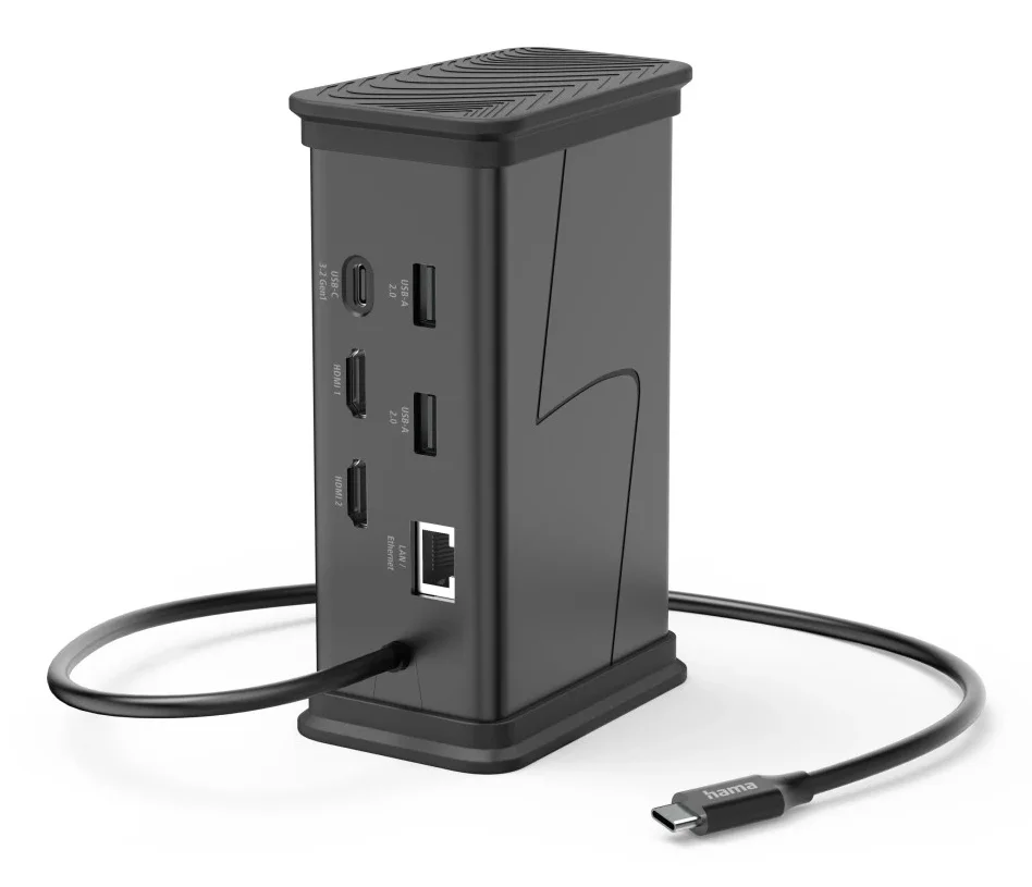 Hama 00200150 Schnittstellen-Hub USB Typ-C 5000 Mbit/s
