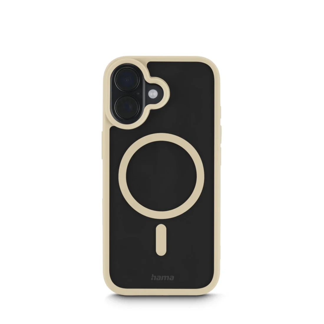 Hama Frame Protect Handy-Schutzhülle 16 cm (6.3") Cover Beige, Transparent