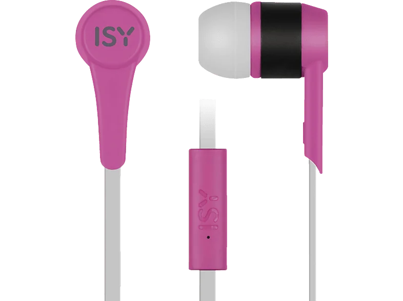ISY IIE-1101-PI, In-ear Kopfhörer Pink