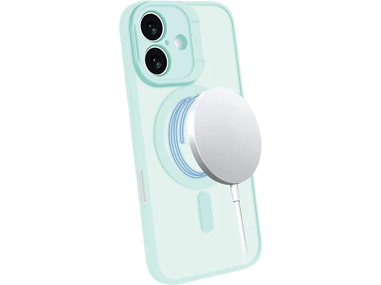 ISY ISC-2454 MagISY, Backcover, Apple, iPhone 16, Mintgrün
