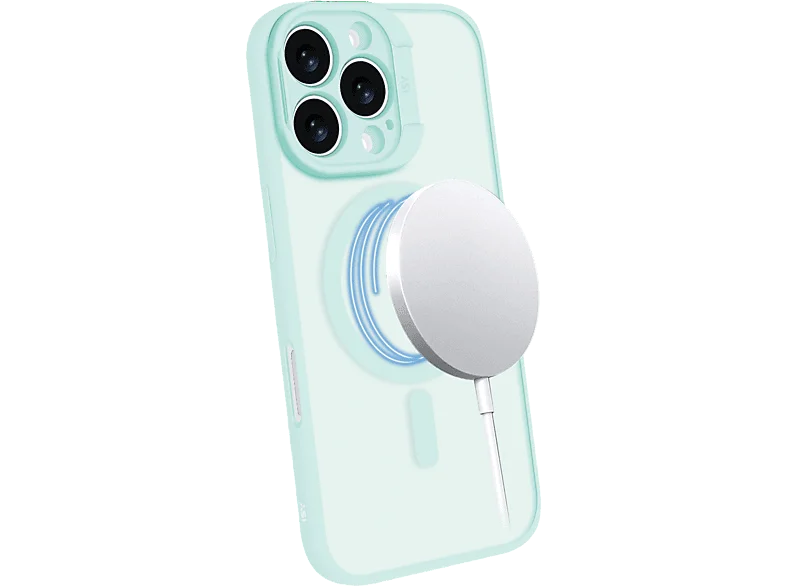 ISY ISC-2455 MagISY, Backcover, Apple, iPhone 16 Pro, Mintgrün