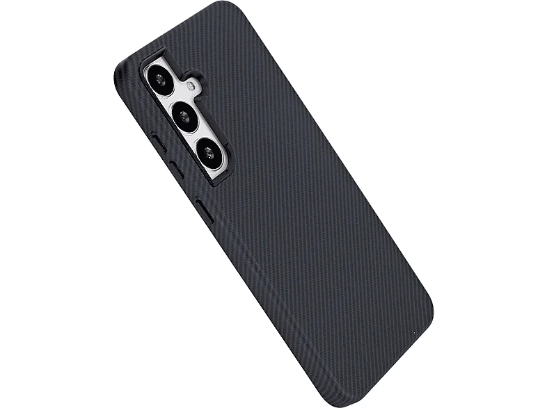 ISY ISC-3746, Backcover, Samsung, Galaxy S24 FE, Schwarz Carbon