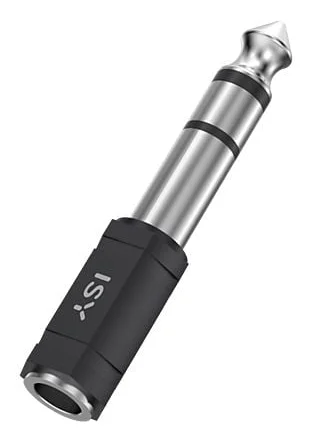 ISY IAU-1003 3.5 mm 6.3 mm Schwarz, Silber