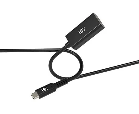 ISY IHD-9030 HDMI USB-C Schwarz